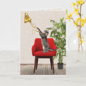 4e jaarballon met tablet kaart (Gele Bloem)