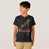 4e jaarcursus 4 jaar oude jongens Kinder cadeau T-shirt (Voorkant volledig)