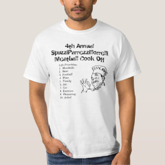 4e jaarlijkse vakantie met vleeskoff tshirt