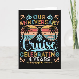 4e jubileumcruise vierend 4 jaar koppels kaart