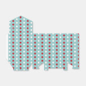 4e juli Polka Dot Pattern Favor Box Bedankdoosjes (Uitgevouwen)