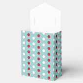 4e juli Polka Dot Pattern Favor Box Bedankdoosjes (Geopend)
