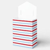 4e juli Striped Favor Box Bedankdoosjes (Geopend)