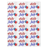 4e juli tafelkleed (Voorkant)