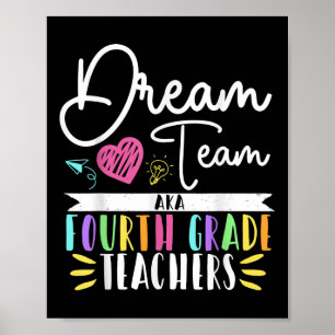 4e klas droomteam AKA vierde klas leraar terug Poster