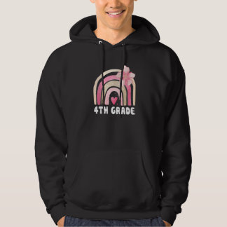 4e klas Leuke regenboog Kinder leraren veld dag 20 Hoodie