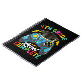 4e klas niveau Complete Afstuderen Gaming Gamer Notitieboek (Linkerzijde)