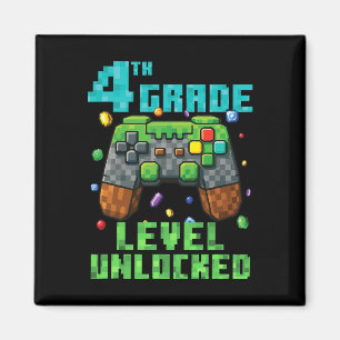 4e klas niveau ontgrendelde gamer controller terug magneet