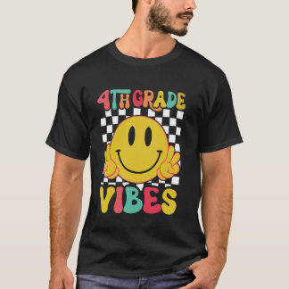 4e klas vibes eerste dag leraren studenten terug t t-shirt
