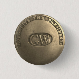 4e knop Washington Campaign Ronde Button 3,2 Cm