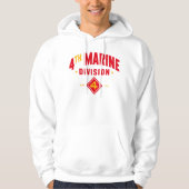 4e Marine Divisie "Vechten Vierde" Hoodie (Voorkant)