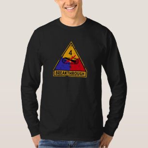4e Pantserdivisie "Doorbraak" Grunge Long T-shirt