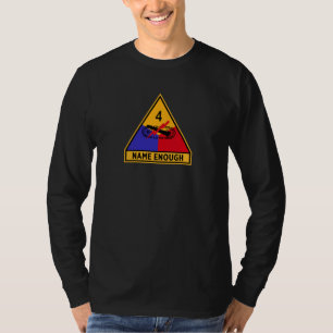4e pantserdivisie "Name Enough" Long T-shirt
