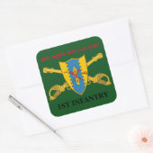 4E SQUADRON 4E CAVALERIE 1E INFANTERIE STICKERS (Envelop)