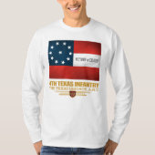 4e Texas Infantry T-shirt (Voorkant)