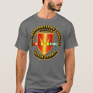 4e Transportation Command w SVC Ribbons T-shirt