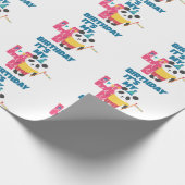 4e verjaardag cadeaupapier (Hoek)