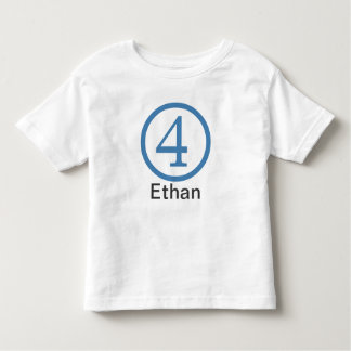 4e Verjaardag  T-Shirt Boy