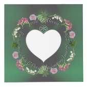 4ème anniversaire de fruits et fleurs Cube photo (Droite)