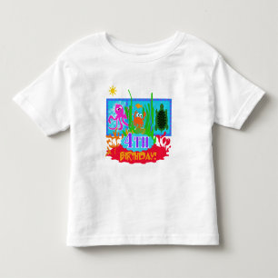 4ème Aventure sous-marine Tshirts d'anniversaire