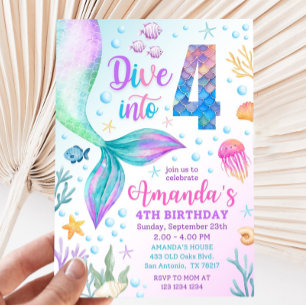 4ème invitation de sirène, Plongez dans quatre inv
