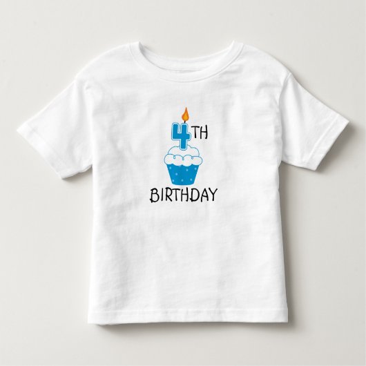 4ème L'anniversaire badine le T-shirt (Devant)
