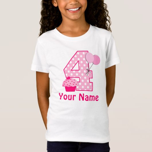 4ème T-shirt personnalisé par petit gâteau de (Devant)