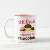 4ème tasse drôle de professeur de catégorie (Gauche)