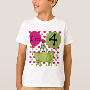 4èmes T-shirts et cadeaux d'anniversaire de