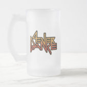 4ever Danse Frosted Glass Beer Mug (Gauche)
