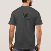 4Ever Thumbprint Mannen TShirt - St. Kitts Nevis (Achterkant)