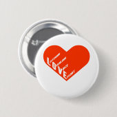 4love ronde button 5,7 cm (Voorkant /achterkant)