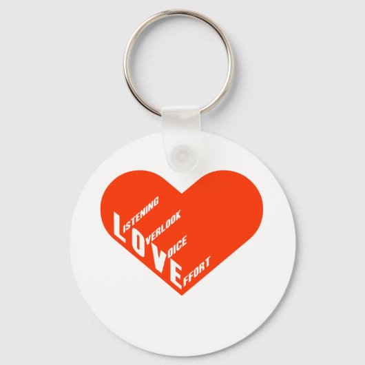 4love sleutelhanger (Voorkant)