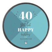 4O en nog warm Hockey Puck (Voorkant)