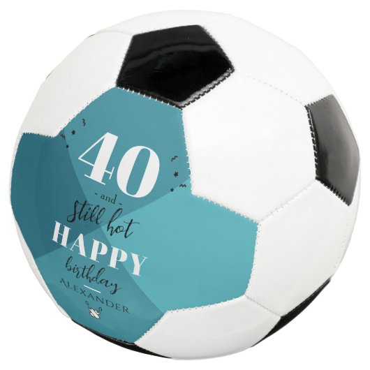 4O en nog warm Voetbal (Drie kwart)