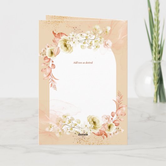 4pg Hispanic Floral Wedding Programme Bilingue Chi (Dos)