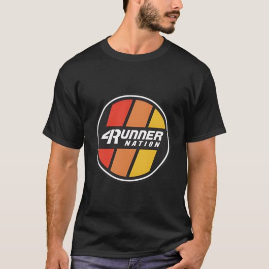 4Runner Nation Trd Stripe Badge T-shirt (Voorkant)