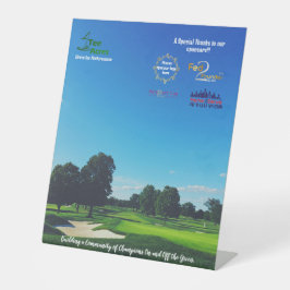 4T-shirt hectare tafelstandaard Reclamebord Met Voetstuk