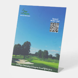 4T-shirt hectare tafelstandaard Reclamebord Met Voetstuk