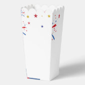 4t van juli Onafhankelijkheid voetzoeker Baby show Bedankdoosjes (Achterkant)