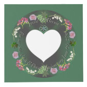 4th Fruit & Floral Anniversary Photo Cube Kubus (Voorkant)