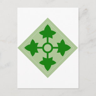 4th Infantry Briefkaart