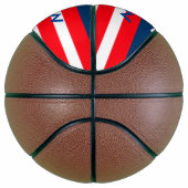 4th juli onafhankelijkheidsdag voeg naamtekst Amer Basketbal (Rechts)
