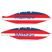 4th juli onafhankelijkheidsdag voeg naamtekst Amer Basketbal (Panelen)