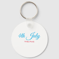 4th Juli onafhankelijkheidsdag voeg naamtekst toe