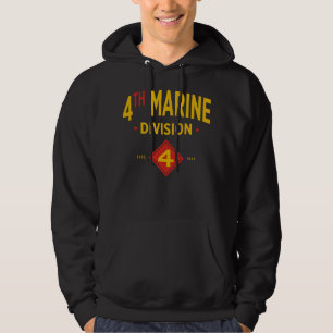 4th Marine Division United States Military Hoodie