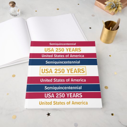 4th of July 2026 USA 250 Years Semiquincentennial (Recto ouvert)