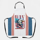 4th of July American Eagle Sublimation-61904 Schort (Voorkant)