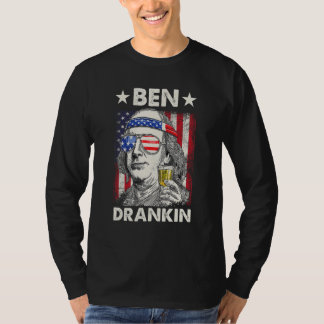 4th of July Ben Drankin Patriotic T-shirt