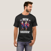 4th of July Benjamin Franklin Griddy Ben Griddin T-shirt (Voorkant volledig)